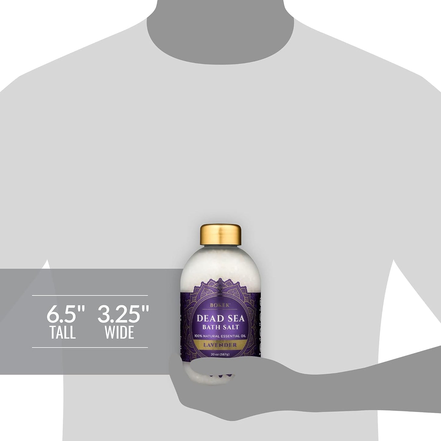 Lavender Dead Sea Bath Salt 21oz
