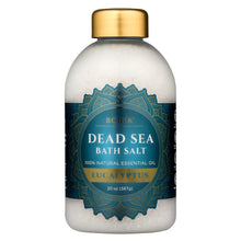 Load image into Gallery viewer, Eucalyptus Dead Sea Bath Salts 21oz
