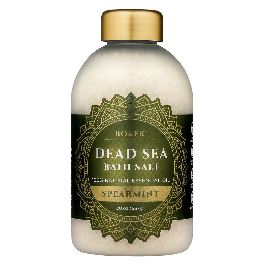 Spearmint Dead Sea Bath Salt 21oz